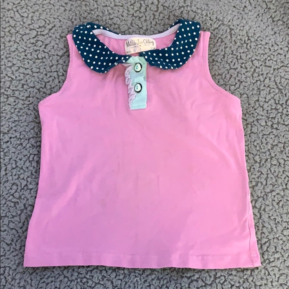 Girls Matilda Jane lavender tank top